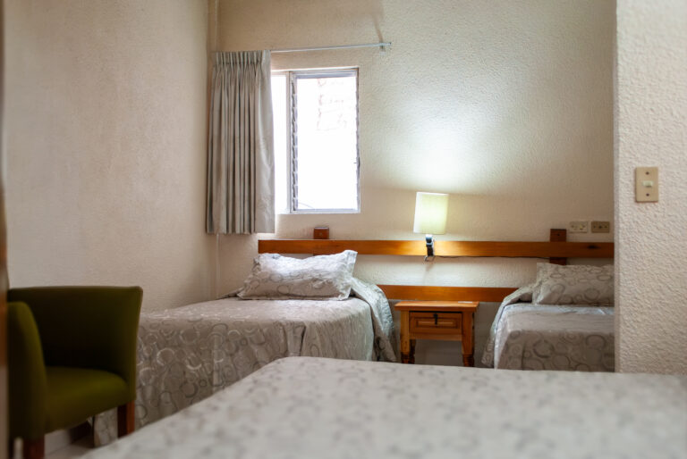 Habitacion para 4 con camas individuales